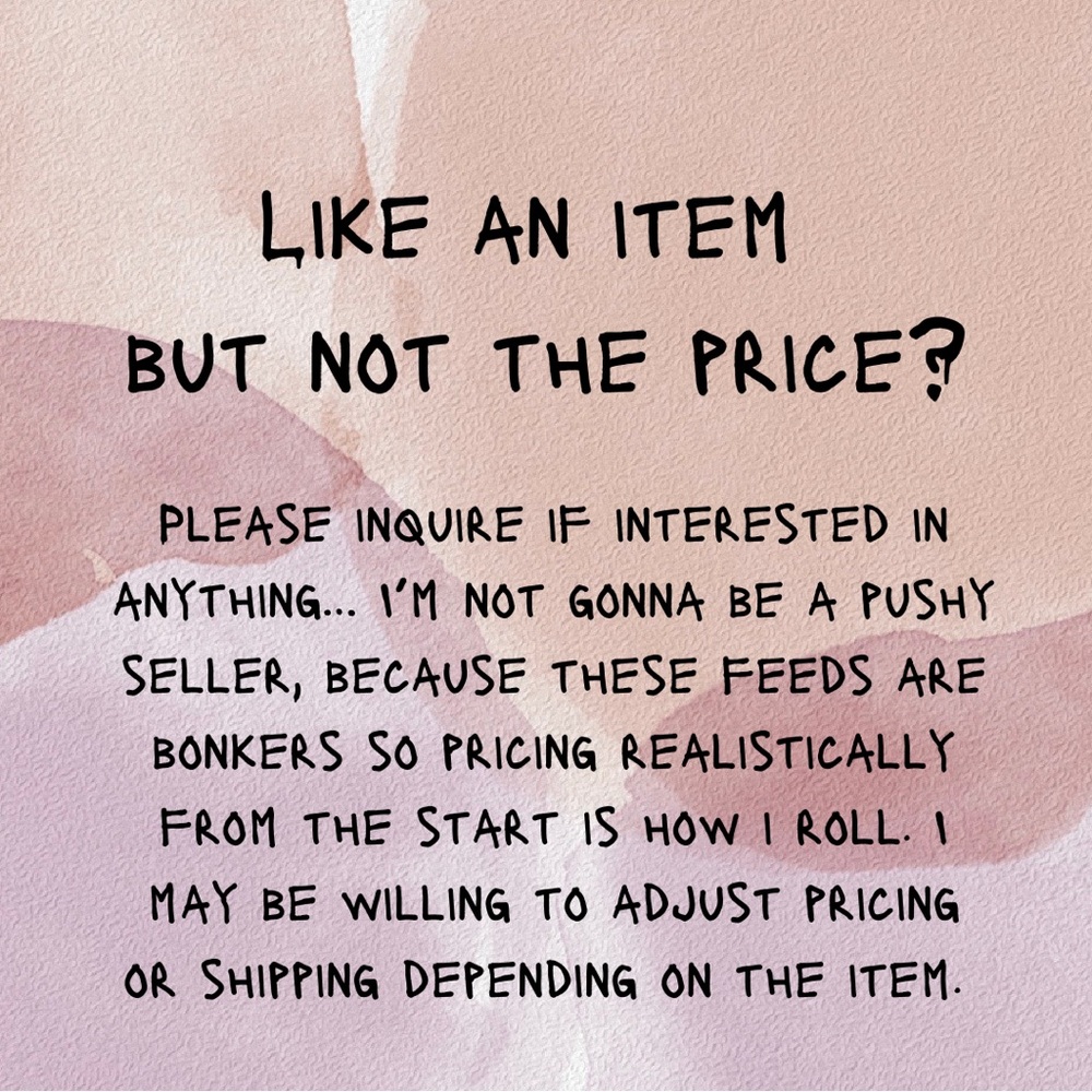 Buy my stuff so I can maybe buy yours!